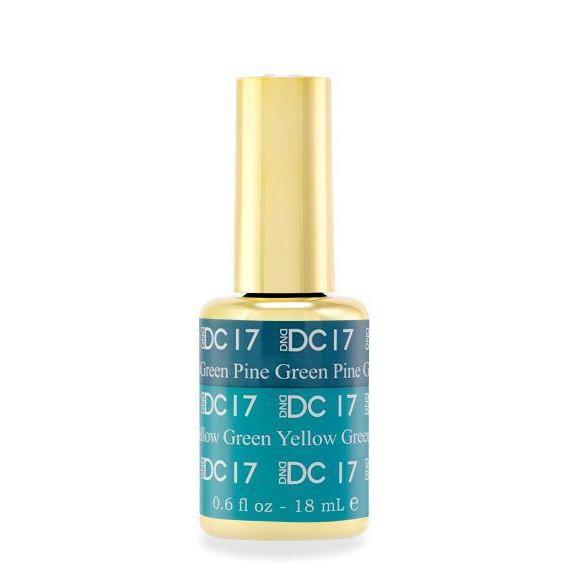 DND - DC Mood Change Gel - Green Pine Green Yellow 0.5 oz - #17 - Gel Polish - Nail Polish at Beyond Polish