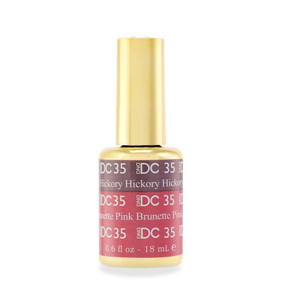DND - DC Mood Change Gel - Hickory Brunette Pink 0.5 oz - #35 - Gel Polish - Nail Polish at Beyond Polish