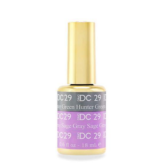 DND - DC Mood Change Gel - Hunter Green Sage Gray 0.5 oz - #29 - Gel Polish - Nail Polish at Beyond Polish