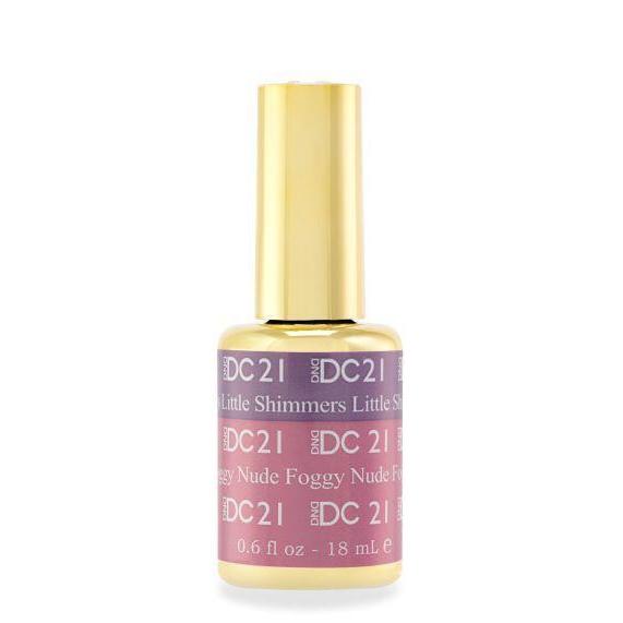DND - DC Mood Change Gel - Little Shimmers Foggy Nude 0.5 oz - #21 - Gel Polish - Nail Polish at Beyond Polish