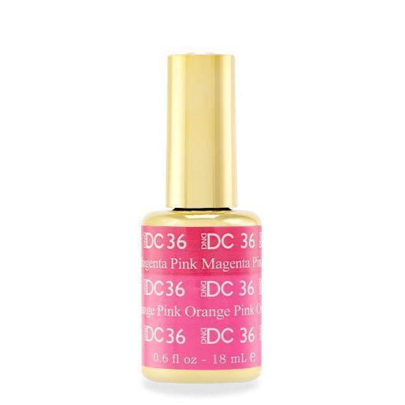 DND - DC Mood Change Gel - Magenta Pink Orange Pink 0.5 oz - #36 - Gel Polish - Nail Polish at Beyond Polish