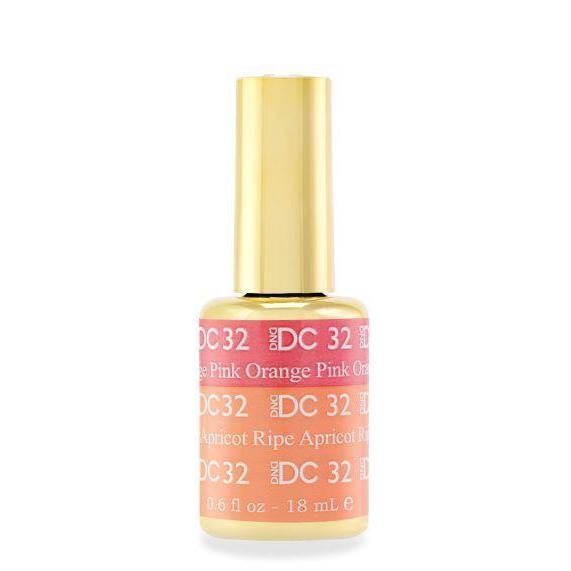 DND - DC Mood Change Gel - Orange Pink Ripe Apricot 0.5 oz - #32 - Gel Polish - Nail Polish at Beyond Polish