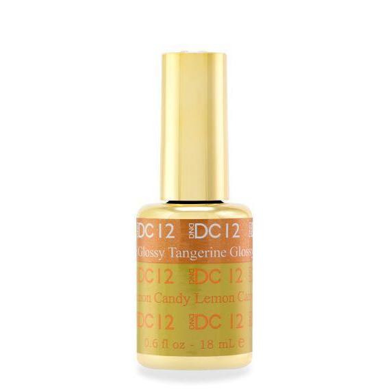 DND - DC Mood Change Gel - Tangerine Glossy Lemon Candy 0.5 oz - #12 - Gel Polish - Nail Polish at Beyond Polish
