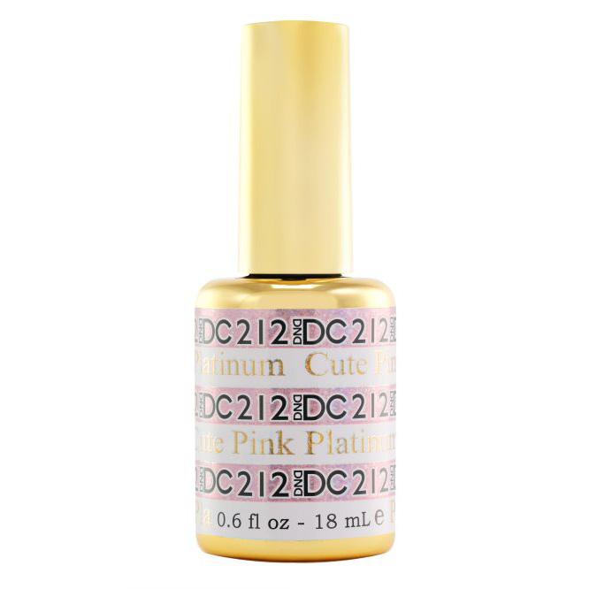 DND - DC Platinum Collection - Cute Pink 0.5 oz - #212 - Gel Polish - Nail Polish at Beyond Polish