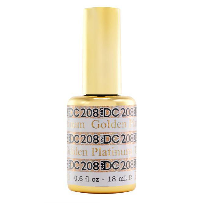 DND - DC Platinum Collection - Golden 0.5 oz - #208 - Gel Polish - Nail Polish at Beyond Polish