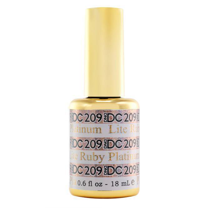 DND - DC Platinum Collection - Lite Ruby 0.5 oz - #209 - Gel Polish - Nail Polish at Beyond Polish