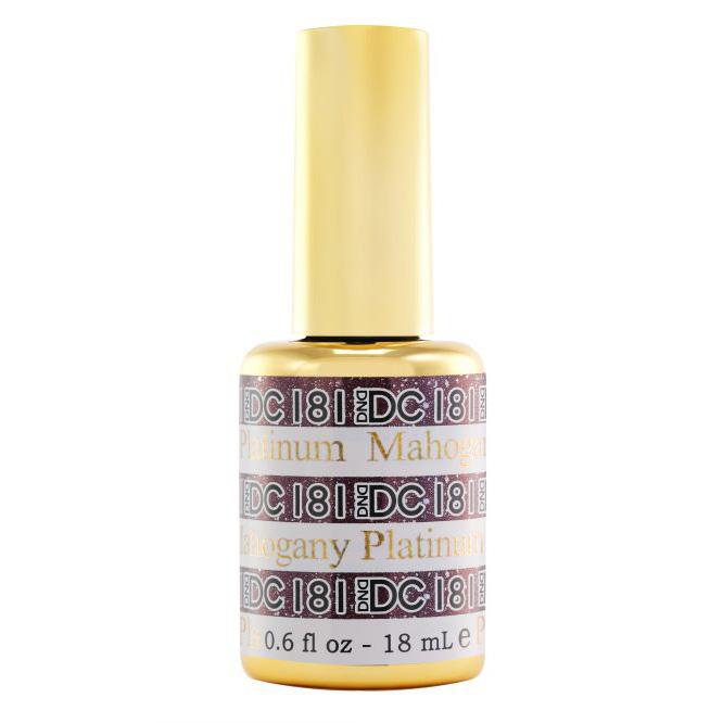 DND - DC Platinum Collection - Mahogany 0.5 oz - #181 - Gel Polish - Nail Polish at Beyond Polish