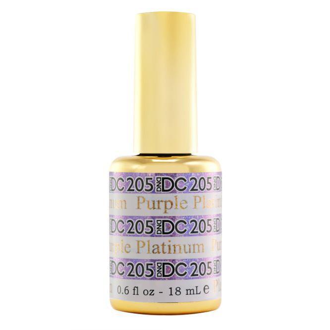 DND - DC Platinum Collection - Purple 0.5 oz - #205 - Gel Polish - Nail Polish at Beyond Polish