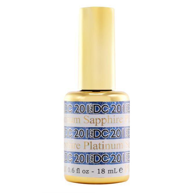 DND - DC Platinum Collection - Sapphire 0.5 oz - #201 - Gel Polish - Nail Polish at Beyond Polish