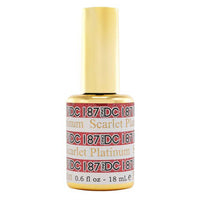DND - DC Platinum Collection - Scarlet 0.5 oz - #187 - Gel Polish - Nail Polish at Beyond Polish