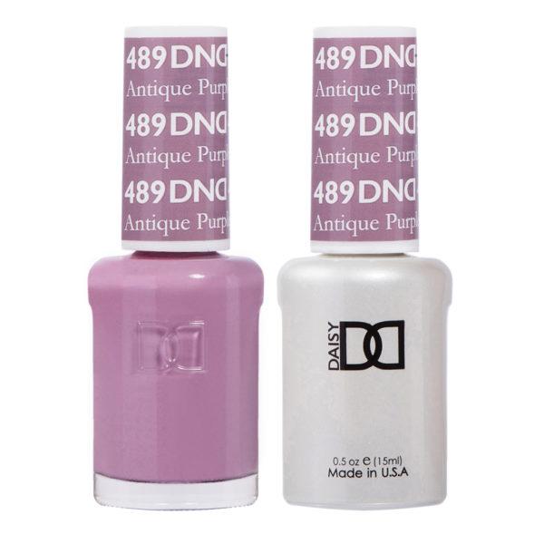 DND - Gel & Lacquer - Antique Purple - #489 - Gel & Lacquer Polish - Nail Polish at Beyond Polish