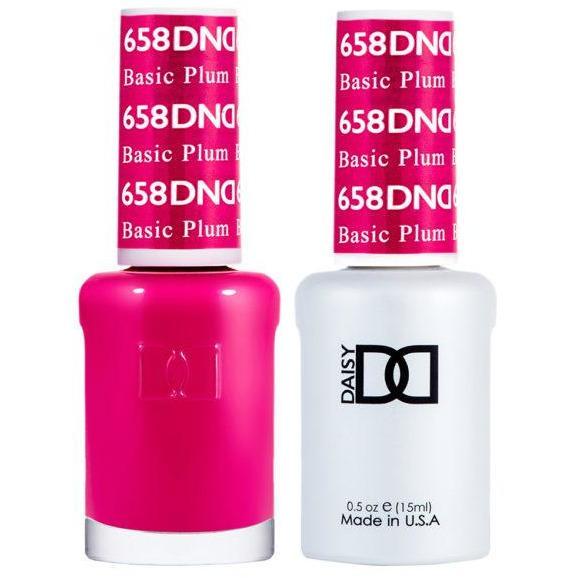 DND - Gel & Lacquer - Basic Plum - #658 - Gel & Lacquer Polish - Nail Polish at Beyond Polish