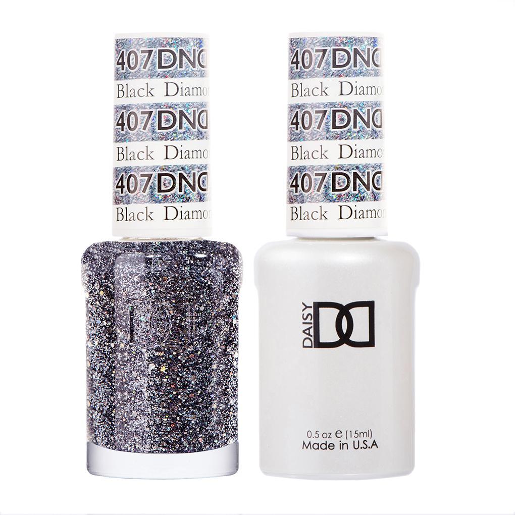 DND - Gel & Lacquer - Black Diamond Star - #407 - Gel & Lacquer Polish - Nail Polish at Beyond Polish