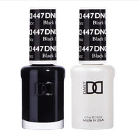 DND - Gel & Lacquer - Black Licorice - #447 - Gel & Lacquer Polish - Nail Polish at Beyond Polish