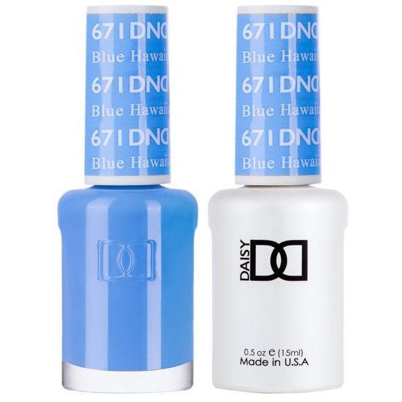 DND - Gel & Lacquer - Blue Hawaiian - #671 - Gel & Lacquer Polish - Nail Polish at Beyond Polish
