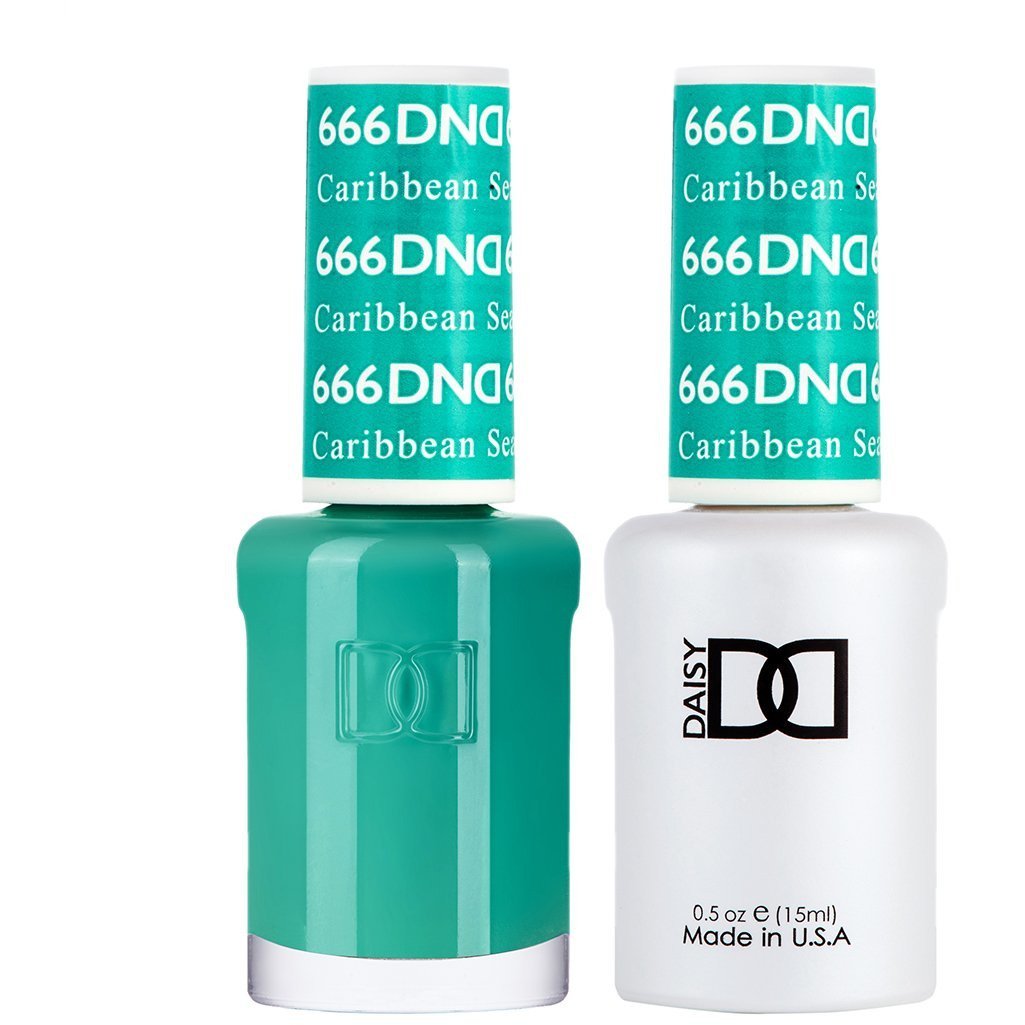 DND - Gel & Lacquer - Caribbean Sea - #666 - Gel & Lacquer Polish - Nail Polish at Beyond Polish