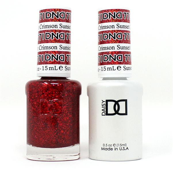 DND - Gel & Lacquer - Crimson Sunset - #771 - Gel & Lacquer Polish - Nail Polish at Beyond Polish