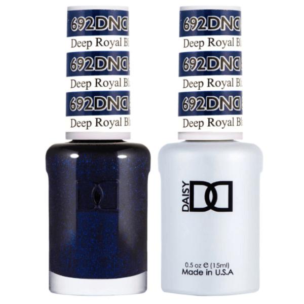 DND - Gel & Lacquer - Deep Royal Blue - #692 - Gel & Lacquer Polish - Nail Polish at Beyond Polish