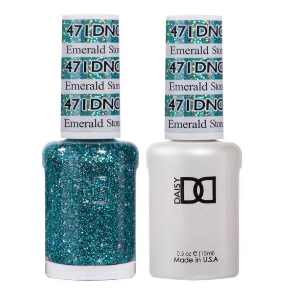 DND - Gel & Lacquer - Emerald Stone - #471 - Gel & Lacquer Polish - Nail Polish at Beyond Polish