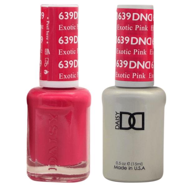 DND - Gel & Lacquer - Exotic Pink - #639 - Gel & Lacquer Polish - Nail Polish at Beyond Polish