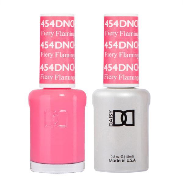 DND - Gel & Lacquer - Fiery Flamingo - #454 - Gel & Lacquer Polish - Nail Polish at Beyond Polish