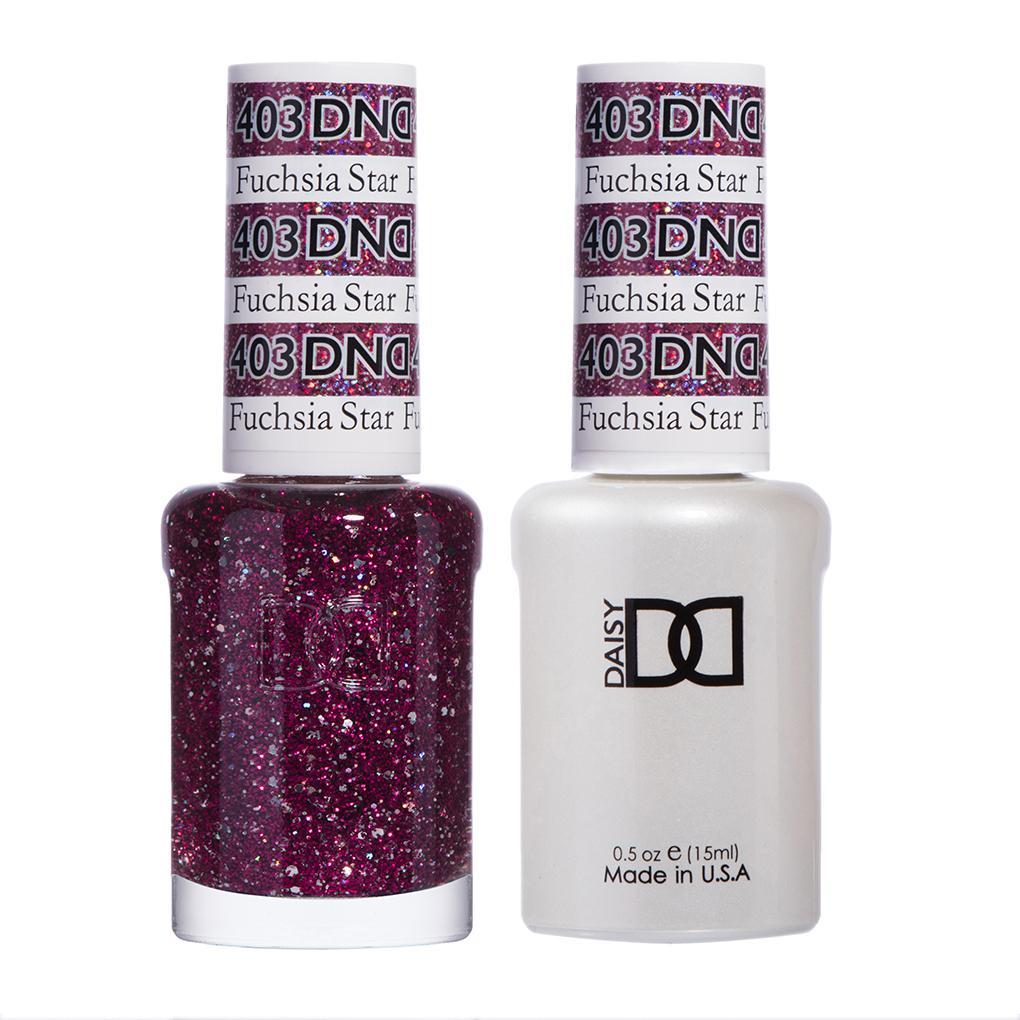 DND - Gel & Lacquer - Fuchsia Star - #403 - Gel & Lacquer Polish - Nail Polish at Beyond Polish