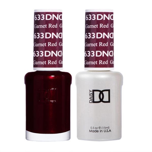 DND - Gel & Lacquer - Garnet Red - #633 - Gel & Lacquer Polish - Nail Polish at Beyond Polish