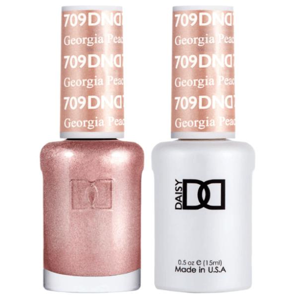 DND - Gel & Lacquer - Georgia Peach - #709 - Gel & Lacquer Polish - Nail Polish at Beyond Polish