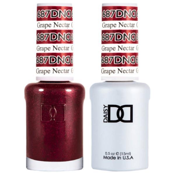 DND - Gel & Lacquer - Grape Nectar - #687 - Gel & Lacquer Polish - Nail Polish at Beyond Polish