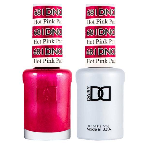 DND - Gel & Lacquer - Hot Pink Patrol - #681 - Gel & Lacquer Polish - Nail Polish at Beyond Polish