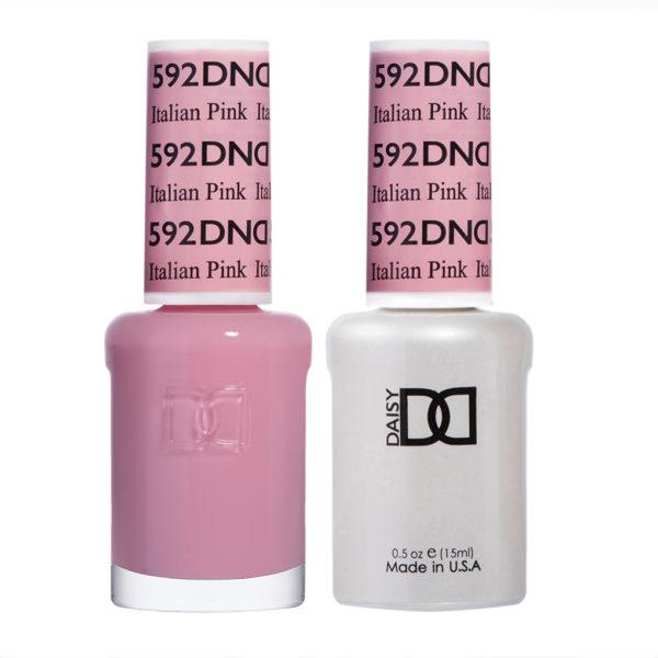 DND - Gel & Lacquer - Italian Pink - #592 - Gel & Lacquer Polish - Nail Polish at Beyond Polish