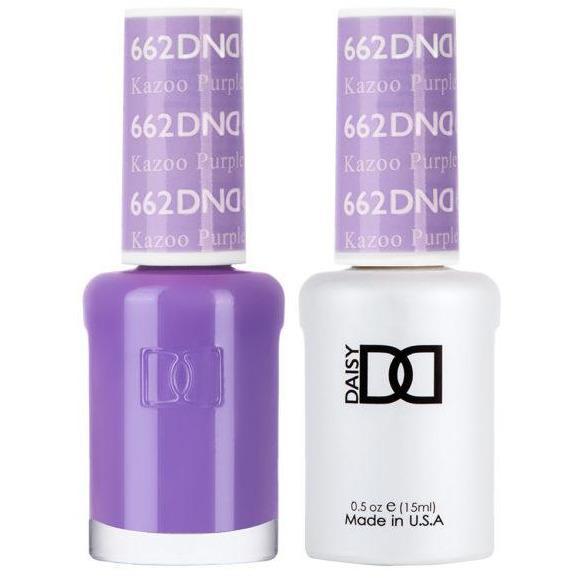 DND - Gel & Lacquer - Kazo Purple - #662 - Gel & Lacquer Polish - Nail Polish at Beyond Polish