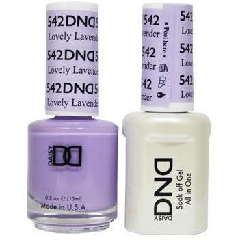 DND - Gel & Lacquer - Lovely Lavender - #542 - Gel & Lacquer Polish - Nail Polish at Beyond Polish