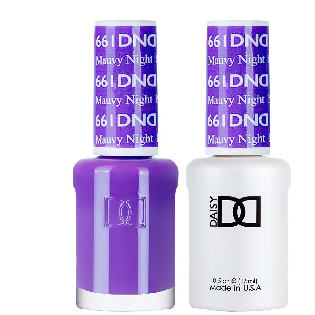 DND - Gel & Lacquer - Mauvy Night - #661 - Gel & Lacquer Polish - Nail Polish at Beyond Polish