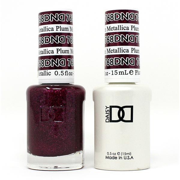 DND - Gel & Lacquer - Metallica PIum - #768 - Gel & Lacquer Polish - Nail Polish at Beyond Polish