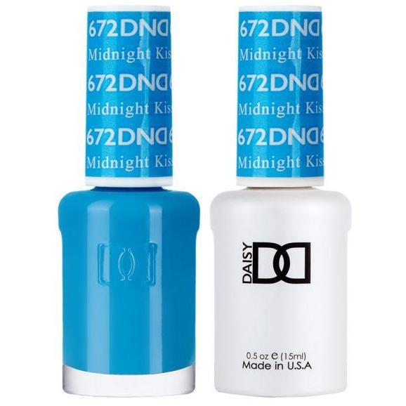 DND - Gel & Lacquer - Midnight Kiss - #672 - Gel & Lacquer Polish - Nail Polish at Beyond Polish