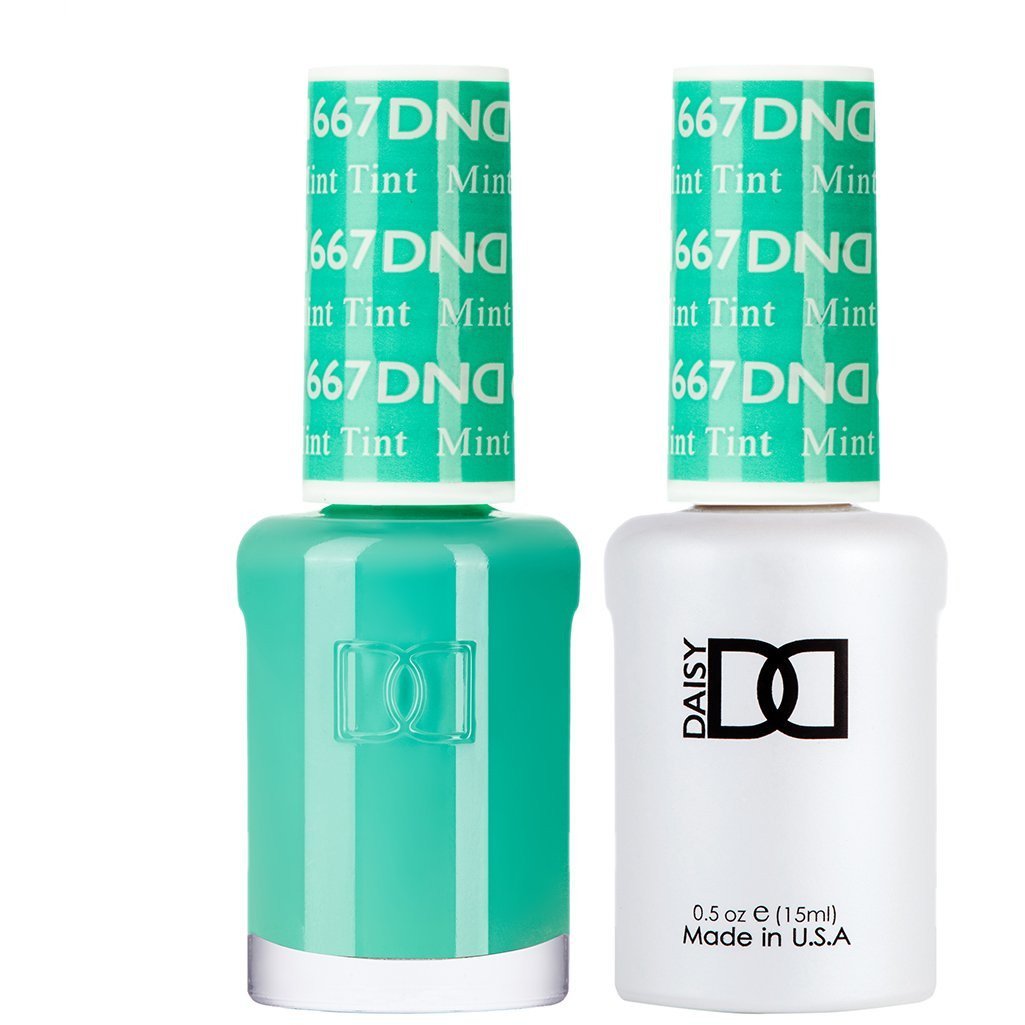 DND - Gel & Lacquer - Mint Tint - #667 - Gel & Lacquer Polish - Nail Polish at Beyond Polish