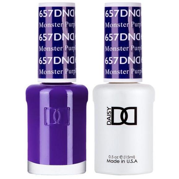 DND - Gel & Lacquer - Monster Purple - #657 - Gel & Lacquer Polish - Nail Polish at Beyond Polish
