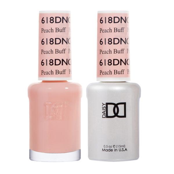 DND - Gel & Lacquer - Peach Buff - #618 - Gel & Lacquer Polish - Nail Polish at Beyond Polish