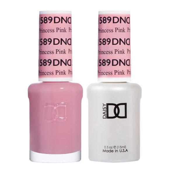 DND - Gel & Lacquer - Princess Pink - #589 - Gel & Lacquer Polish - Nail Polish at Beyond Polish