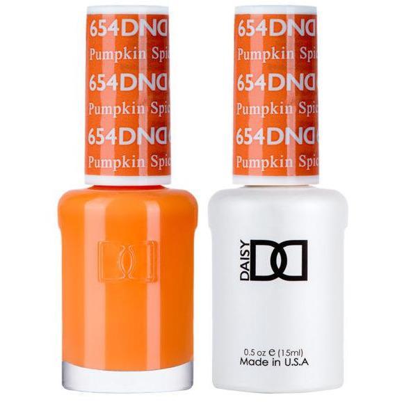 DND - Gel & Lacquer - Pumpkin Spice - #654 - Gel & Lacquer Polish - Nail Polish at Beyond Polish