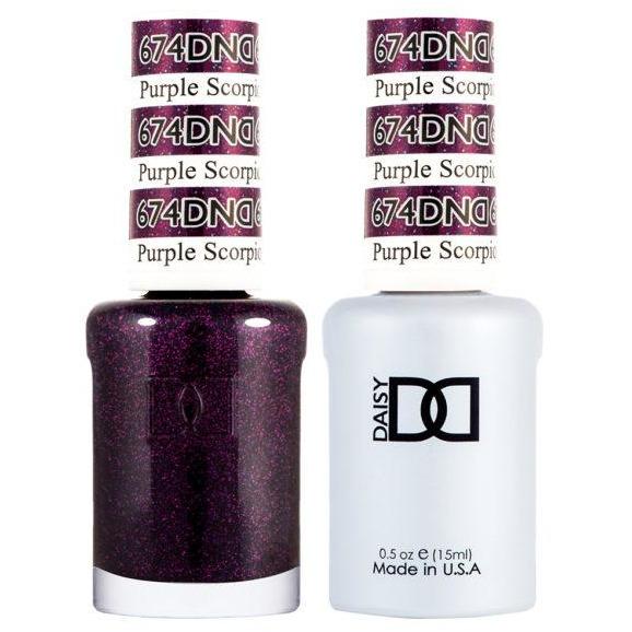 DND - Gel & Lacquer - Purple Scorpio - #674 - Gel & Lacquer Polish - Nail Polish at Beyond Polish