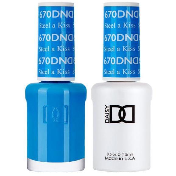 DND - Gel & Lacquer - Steel a Kiss - #670 - Gel & Lacquer Polish - Nail Polish at Beyond Polish