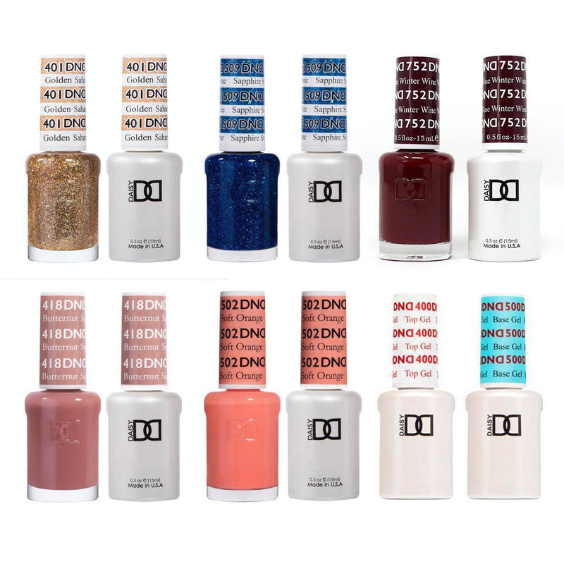 DND - Gel Starter Set - BT400500, 401, 509, 752, 502, 418 - Gel & Lacquer Polish - Nail Polish at Beyond Polish