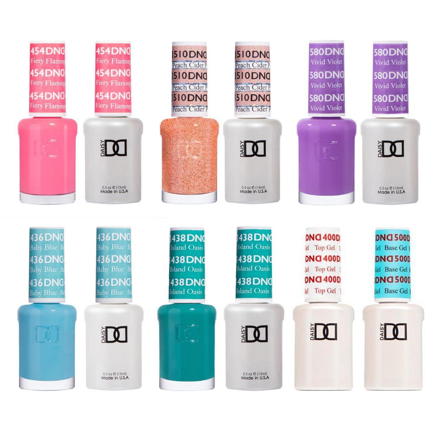 DND - Gel Starter Set - BT400500, 436, 438, 454, 510, 580 - Gel & Lacquer Polish - Nail Polish at Beyond Polish