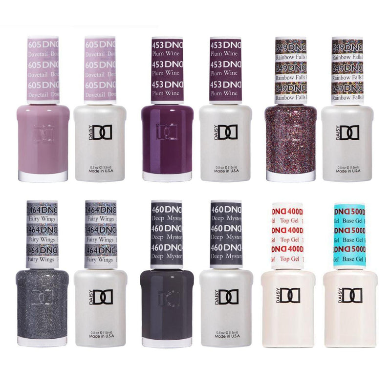 DND - Gel Starter Set - BT400500, 460, 453, 464, 605, 549 - Gel & Lacquer Polish - Nail Polish at Beyond Polish