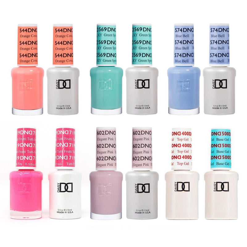 DND - Gel Starter Set - BT400500, 544, 569, 574, 602, 719 - Gel & Lacquer Polish - Nail Polish at Beyond Polish