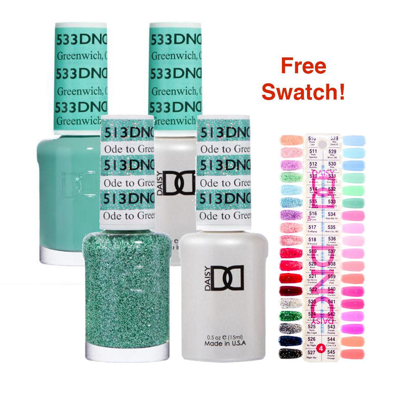 DND - Gel Starter Set - DND 36 Set Swatch #4 - Gel & Lacquer Polish - Nail Polish at Beyond Polish
