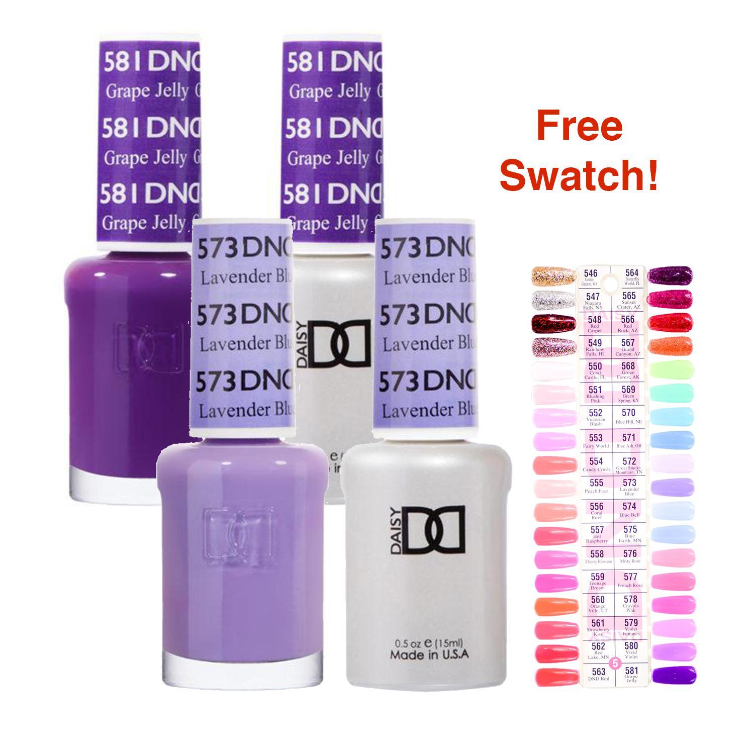 DND - Gel Starter Set - DND 36 Set Swatch #5 - Gel & Lacquer Polish - Nail Polish at Beyond Polish