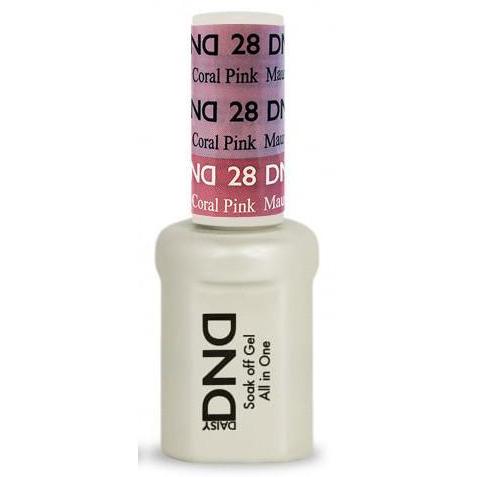 DND - Mood Change Gel - Mauve to Coral Pink 0.5 oz - #D28 - Gel Polish - Nail Polish at Beyond Polish